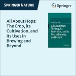 Zaslonski posnetek pratnice knjige All about hops