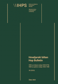 Naslovnica revije Hmeljarski bilten 2023