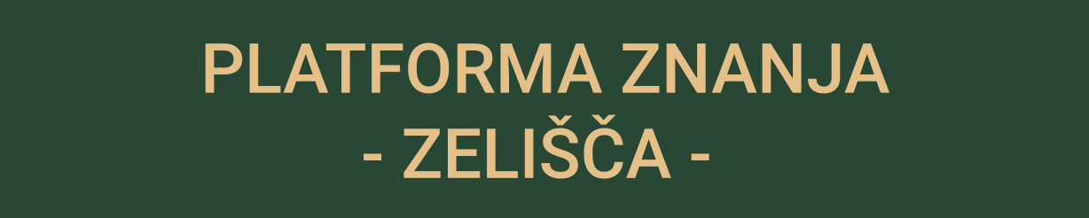 Platforma znanja - Zelišča. Uvodna slika.