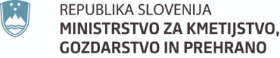 Logotip: Ministrstvo za kmetijstvo gozdarstvo in prehrano