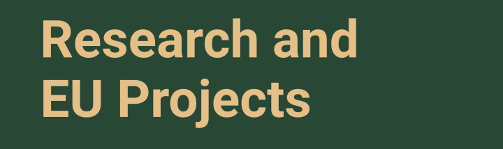 Banner: Research and EU projects